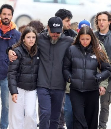 Ben Affleck E Le Figlie A Favignana
