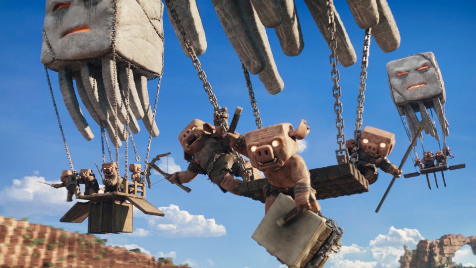 Film Minecraft Piglins In Volo