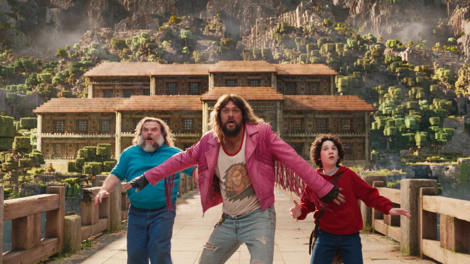 Film Minecraft Scena Jack Black Jason Momoa