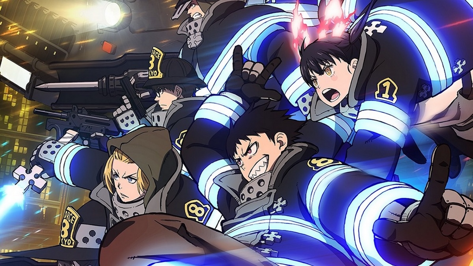 I protagonisti di Fire Force