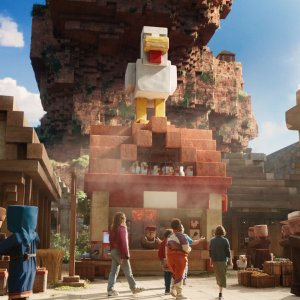 Un film Minecraft: uno degli ambienti del film