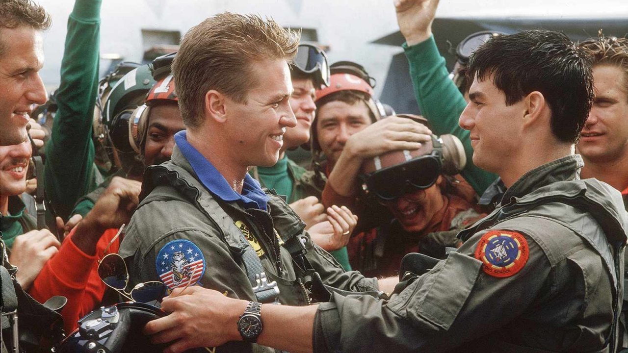 Una foto di Tom Cruise e Val Kilmer