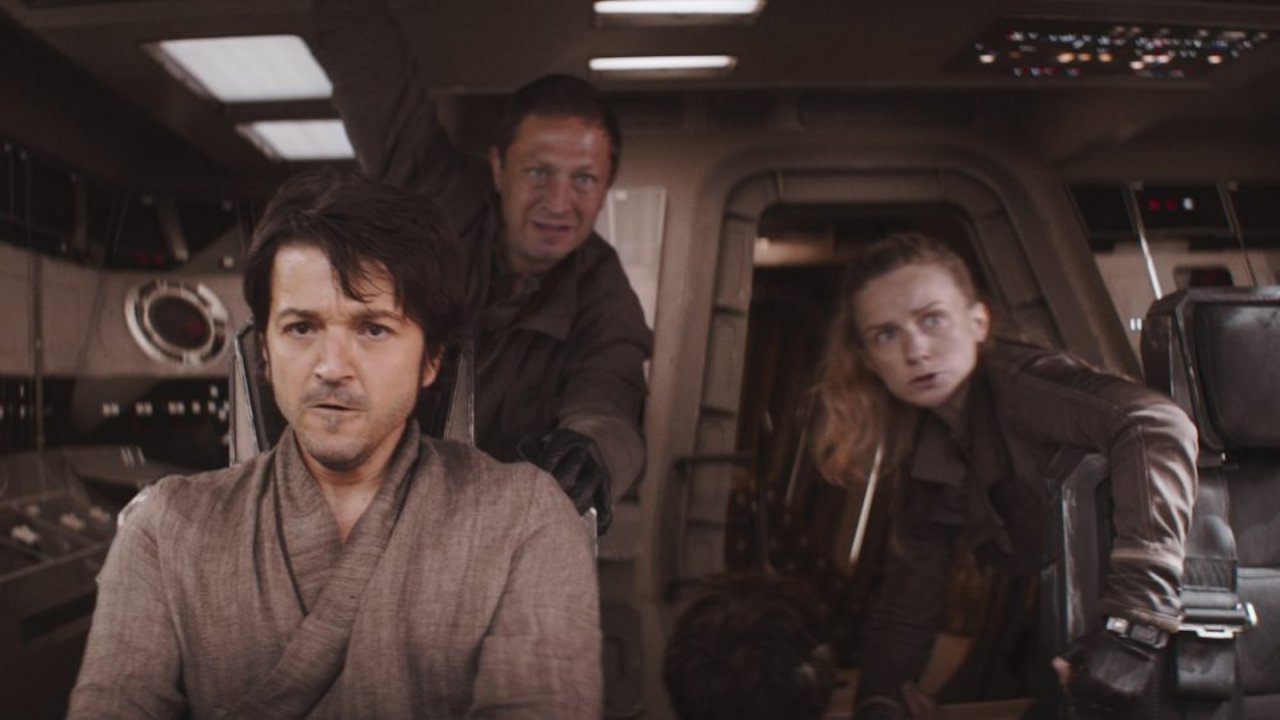 Andor, una scena dalla serie Star Wars