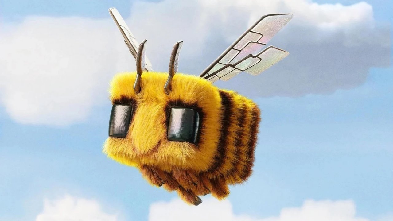 Immagine ritagliata dal poster di Un Film Minecraft.