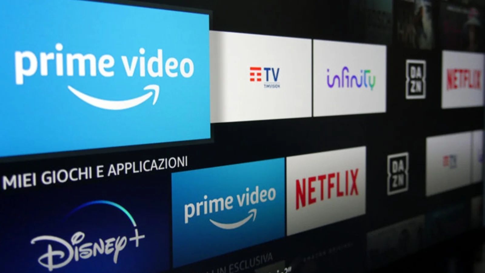 Alcune delle piattaforme streaming in analisi