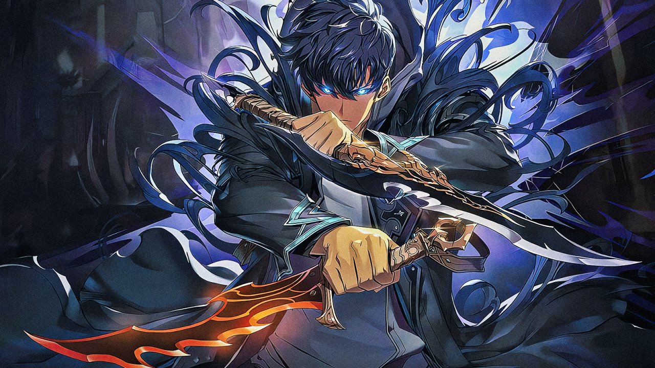 Una scena di Solo Leveling