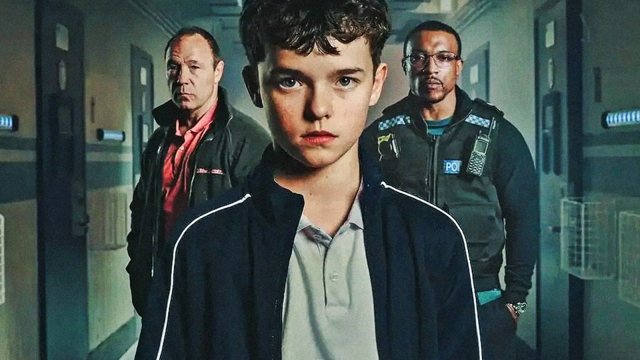 Una scena di Adolescence