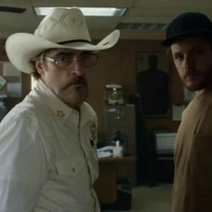 Eddington: Joaquin Phoenix in una scena tratta dal film