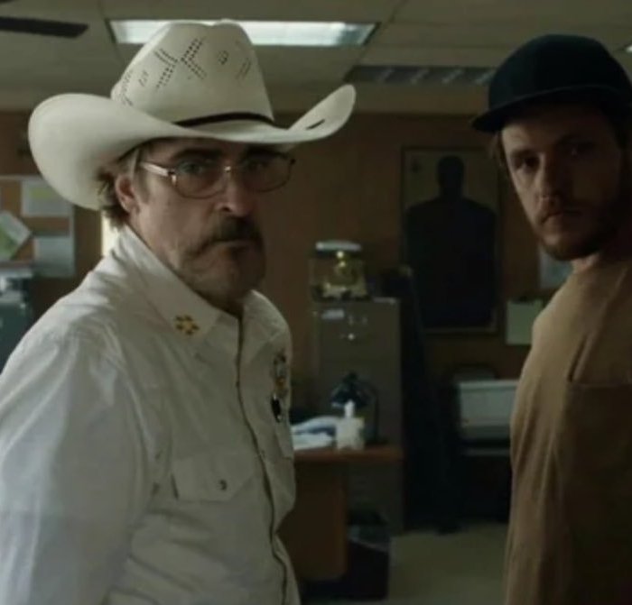 Eddington: Joaquin Phoenix in una scena tratta dal film