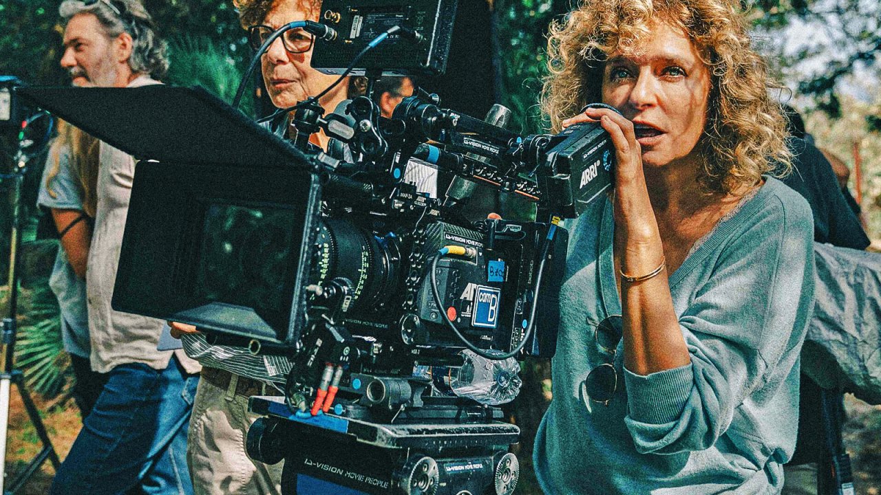 Sul set de L'arte della gioia