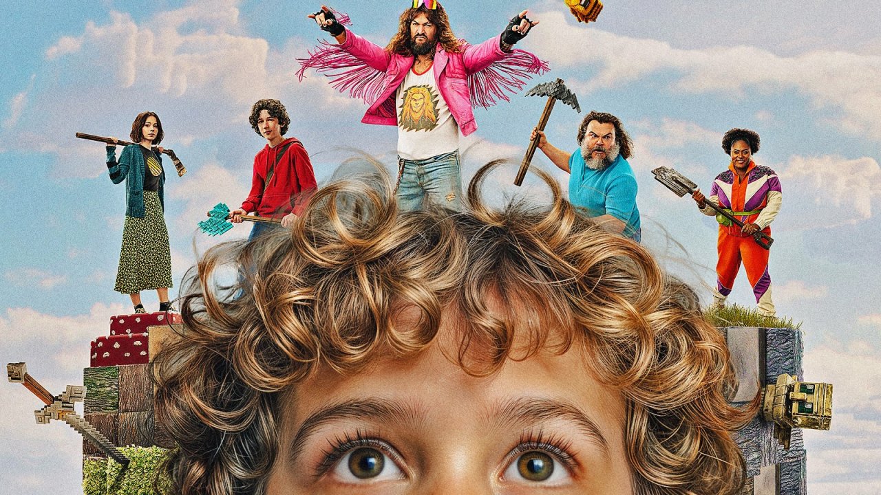 Un film Minecraft: un'immagine di alcuni dei protagonisti 'in carne ed ossa'