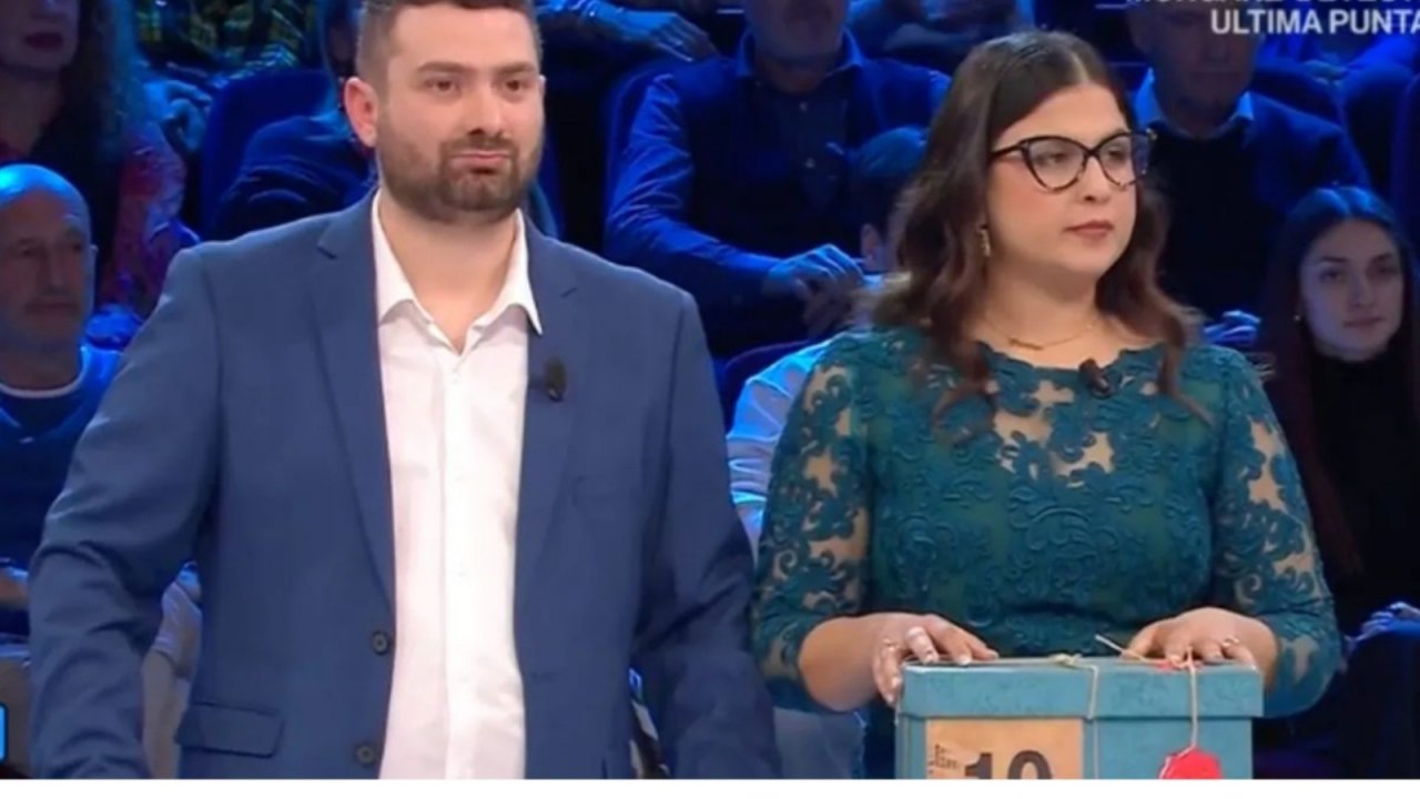 Affari Tuoi, Martina e il marito Yuri