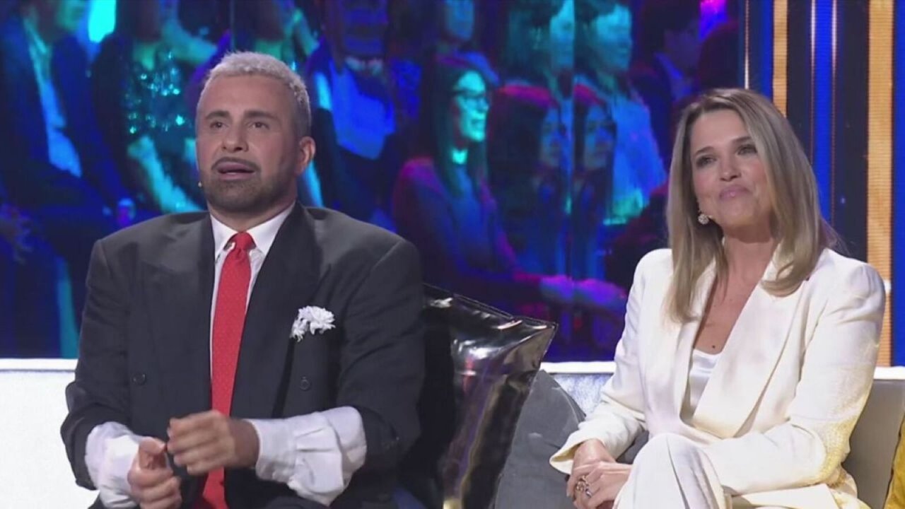 Gli opinionisti Francesca Barra e Luca Tommassini