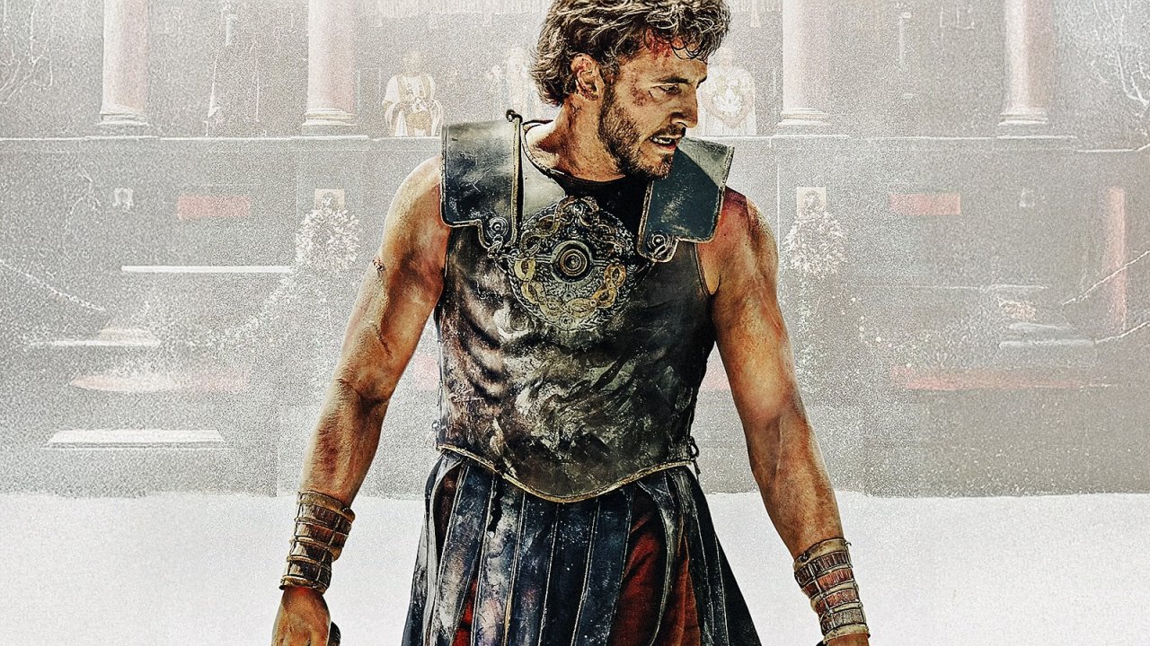Paul Mescal in una scena de Il Gladiatore 2