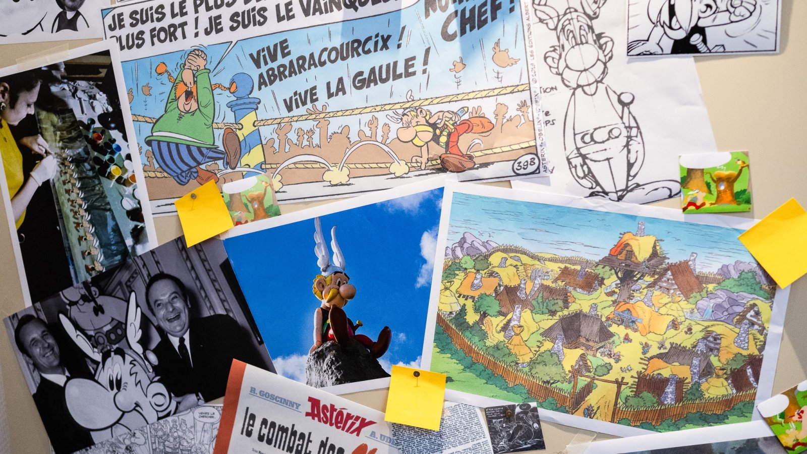 Sul set di Asterix & Obelix: il duello dei capi