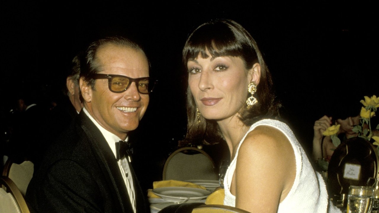 Una foto di Anjelica Huston e Jack Nicholson