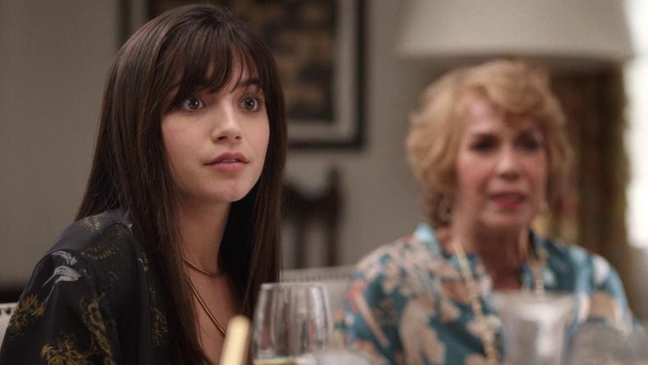 Isabela Merced in una scena di Superman