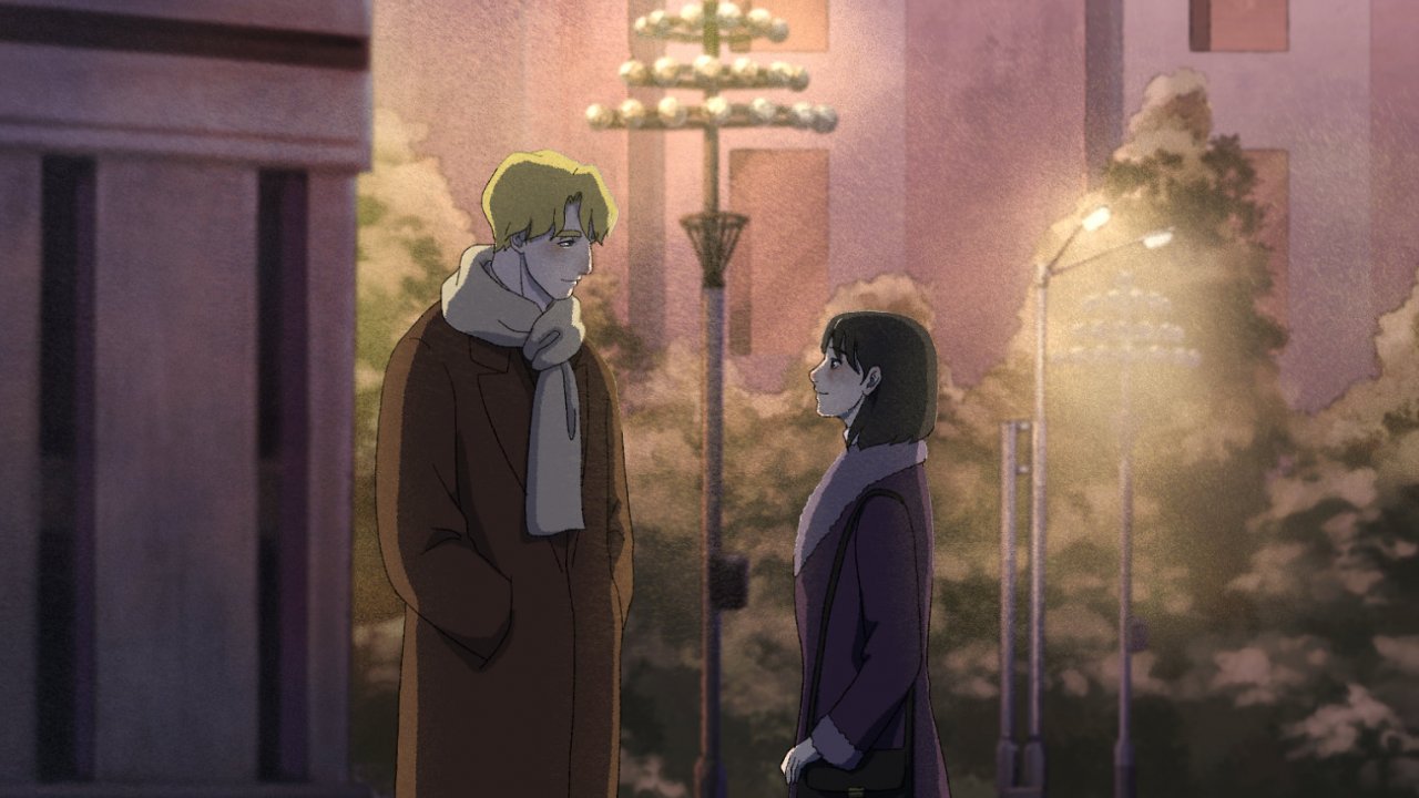 Una scena del film sudcoreano The Square