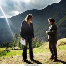 Fuochi d’artificio. Susanna Nicchiarelli e Anna Losano sul set della serie.
