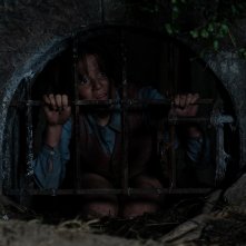 Fuochi d'artificio. Luca Charles Brucini in una scena della serie.