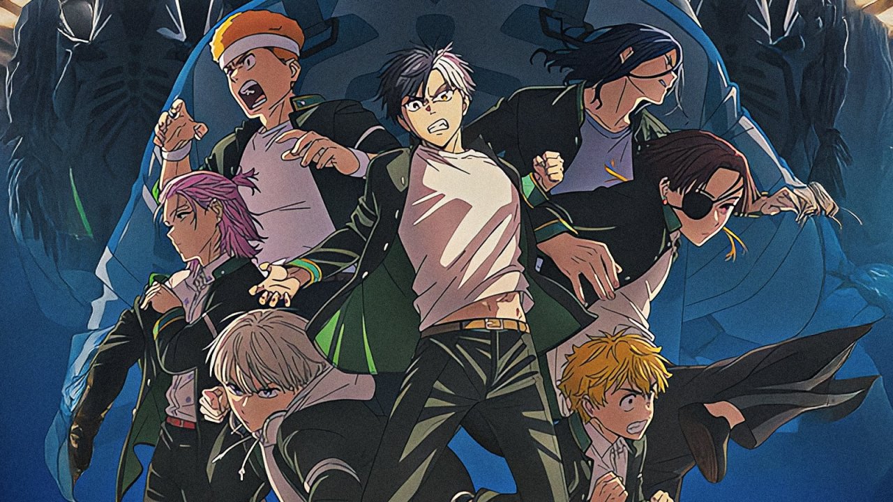 Una scena di Wind Breaker