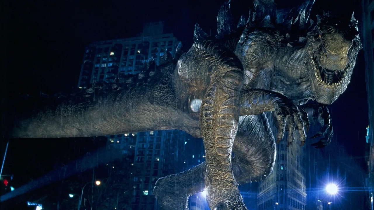 Una scena di Godzilla del '98
