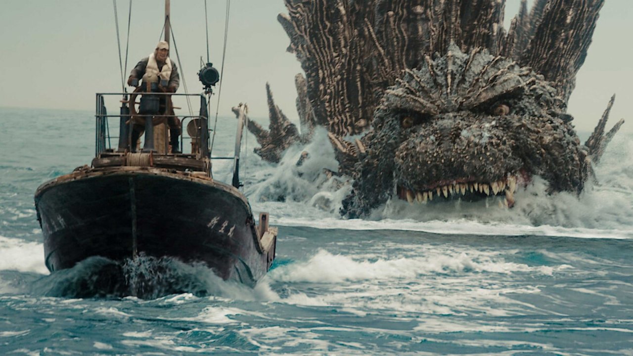 Una foto di Godzilla Minus One