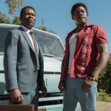 Government Cheese. David Oyelowo e Bokeem Woodbine in una scena della serie.