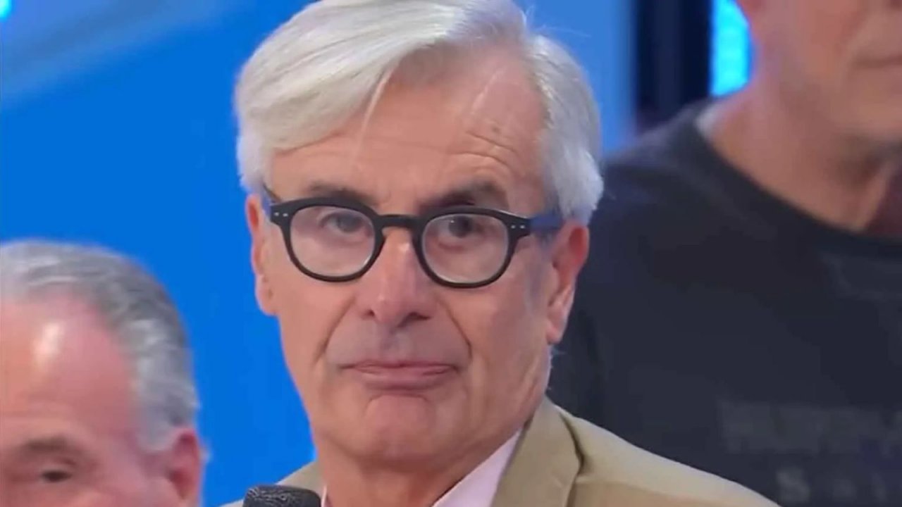 Arcangelo nello studio di Uomini e donne