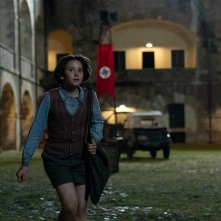 Fuochi d'artificio. Anna Losano in una sequenza della serie Rai.