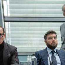 Black Bag - Doppio Gioco: Pierce Brosnan, Michael Fassbender, Tom Burke in una foto