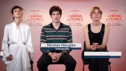 L'amore in teoria: intervista a Nicolas Maupas, Martina Gatti, Caterina De Angelis