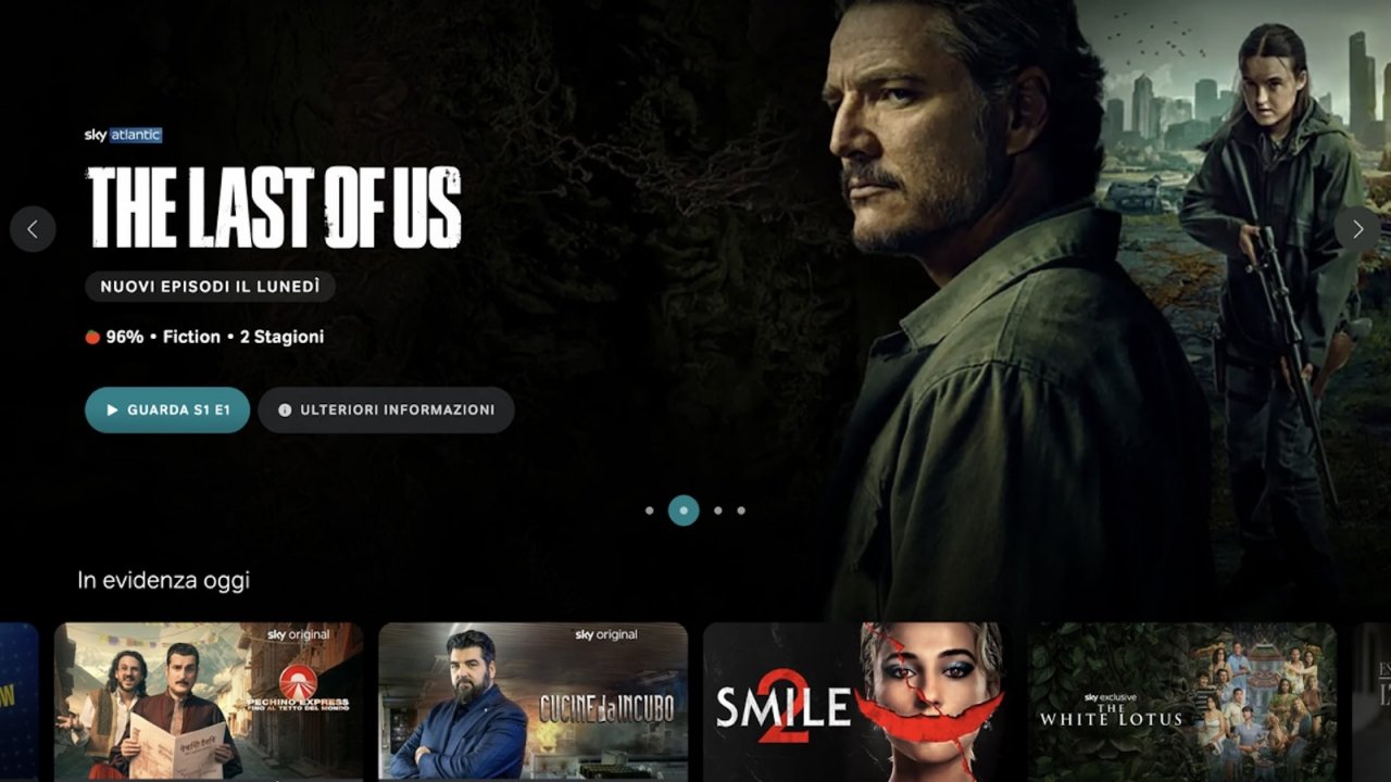 Now, la nuova Home della piattaforma streaming