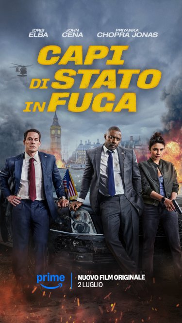 Prime Video Capi Di Stato In Fuga Poster Ita