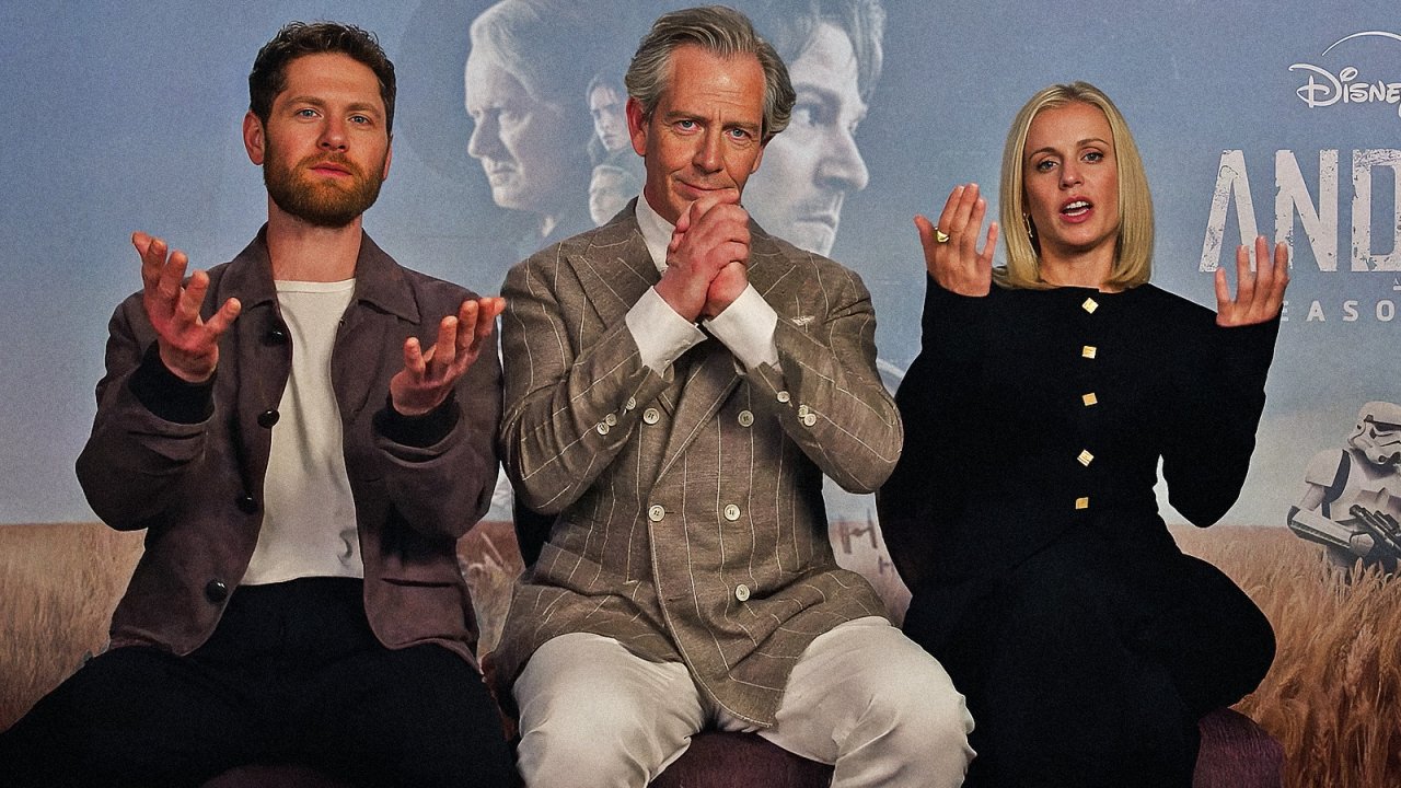 Kyle Soller, Ben Mendelsohn e Denise Gough, i villain di Andor