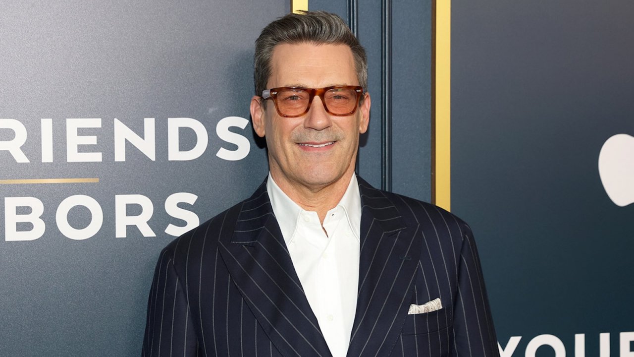 Jon Hamm, primo piano dell'attore sul red carpet