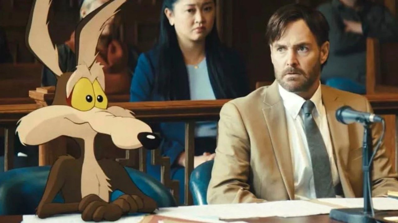 Una scena del film Coyote vs. Acme