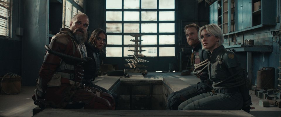 Thunderbolts Wyatt Russell David Harbour Hannah John Kamen Florence Pugh Cast