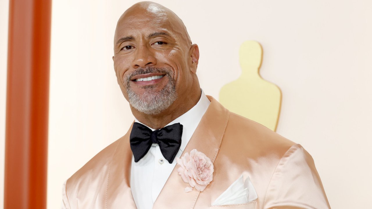 Dwayne Johnson sul red carpet agli Oscar 2024