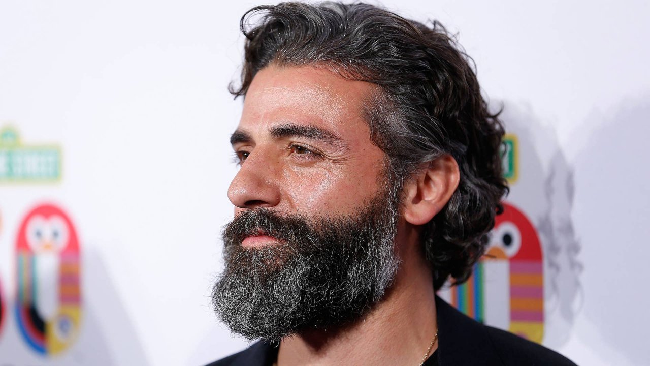 Oscar Isaac a un evento