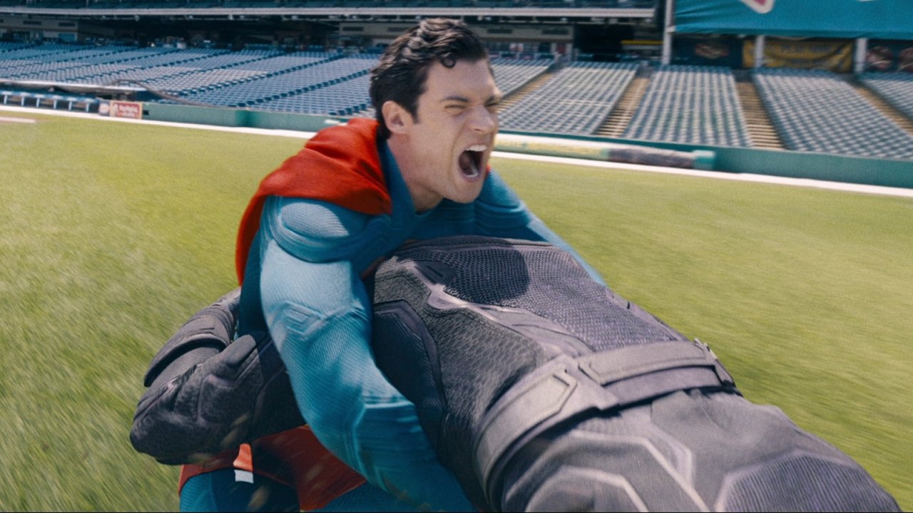 Superman: David Corenswet in una scena del film DCU