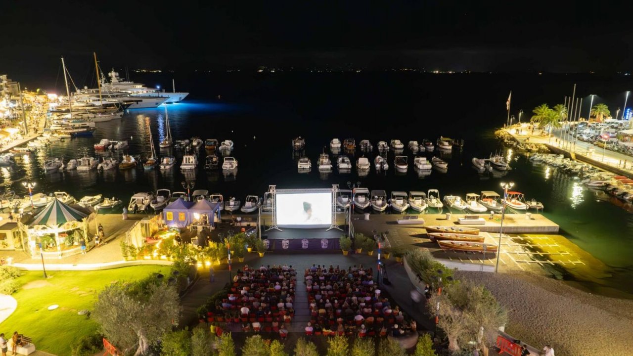La location del Pop Corn Festival a Porto Santo Stefano
