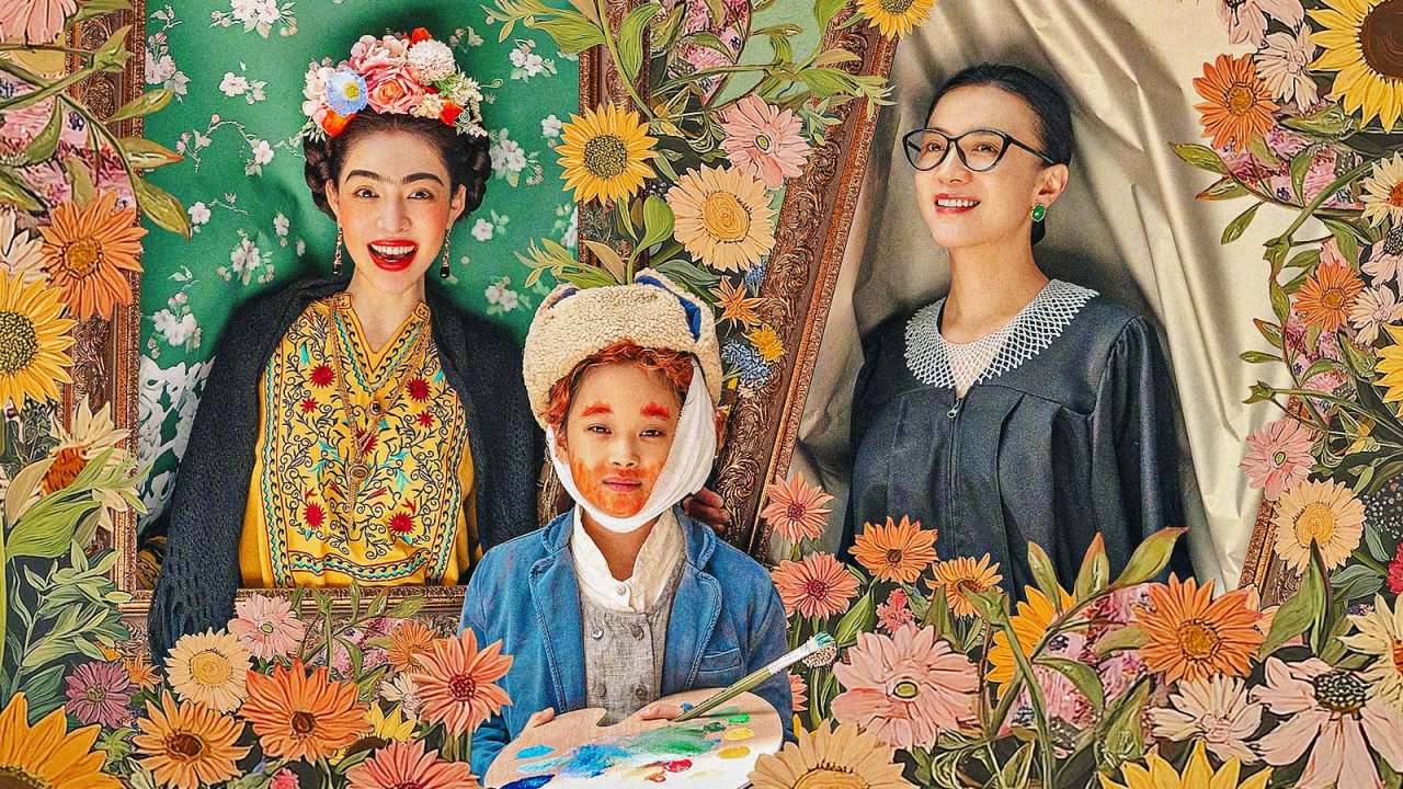 Song Jia, Elaine Zhong e Isabella Zeng in una scena del film