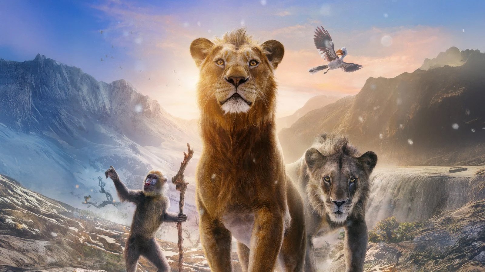 La locandina di Mufasa: Il Re Leone
