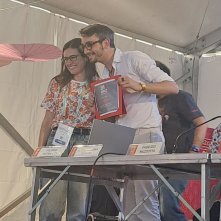 ComiCon 2025: Alessandro Campaiola riceve l'attestato Eva Impact