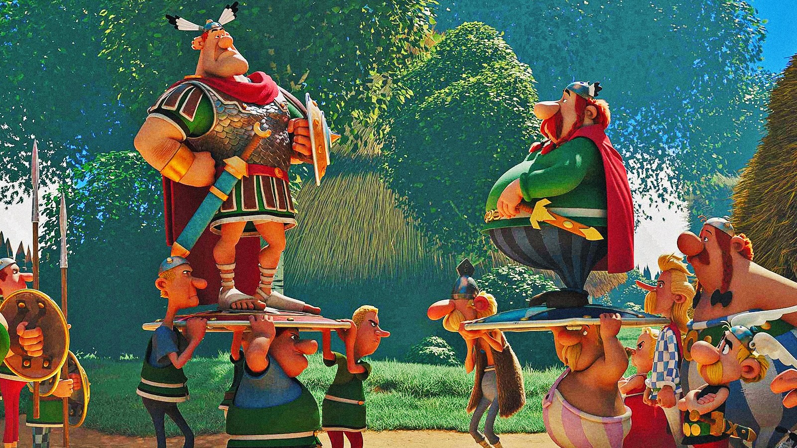 I personaggi di Asterix & Obelix: Il duello dei capi