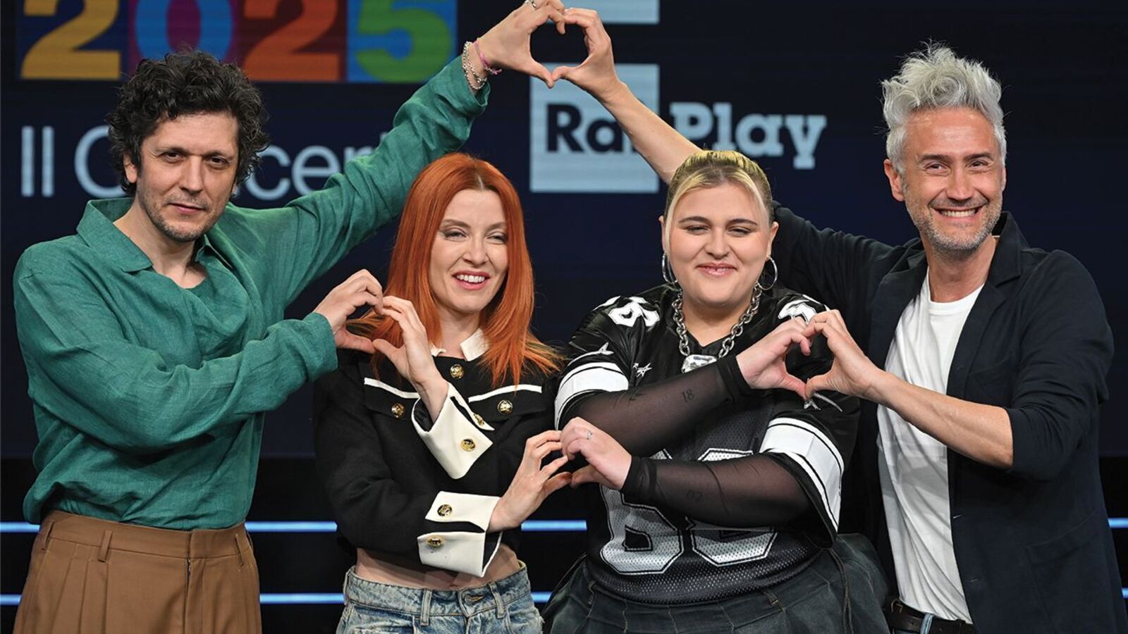Ermal Meta, Noemi, BigMama e Vincenzo Schettini