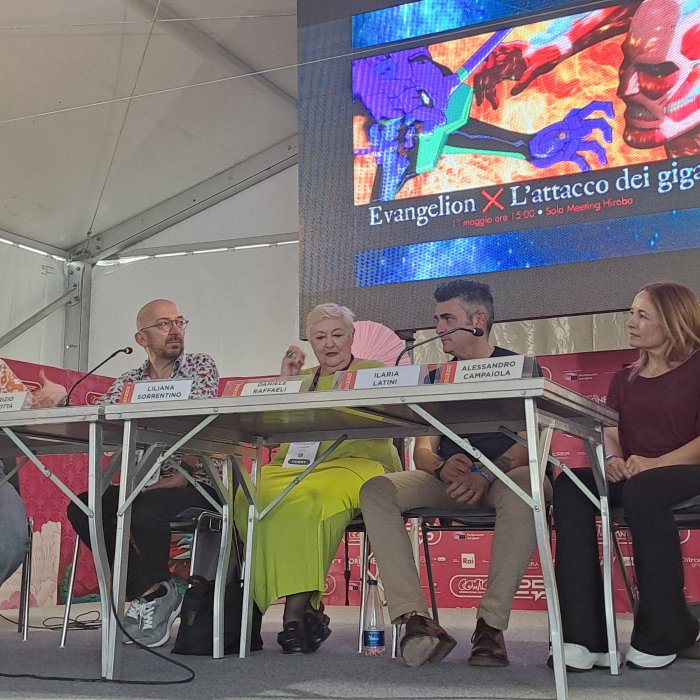 ComiCon 2025: I doppiatori di Evaneglion e L'attacco dei giganti durante il panel