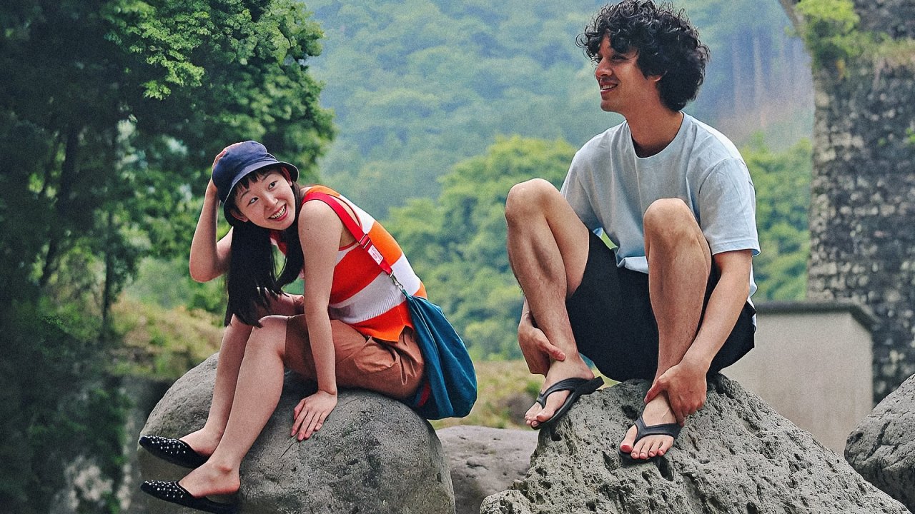 Sano Hiroki e Kato Saki in una scena del film