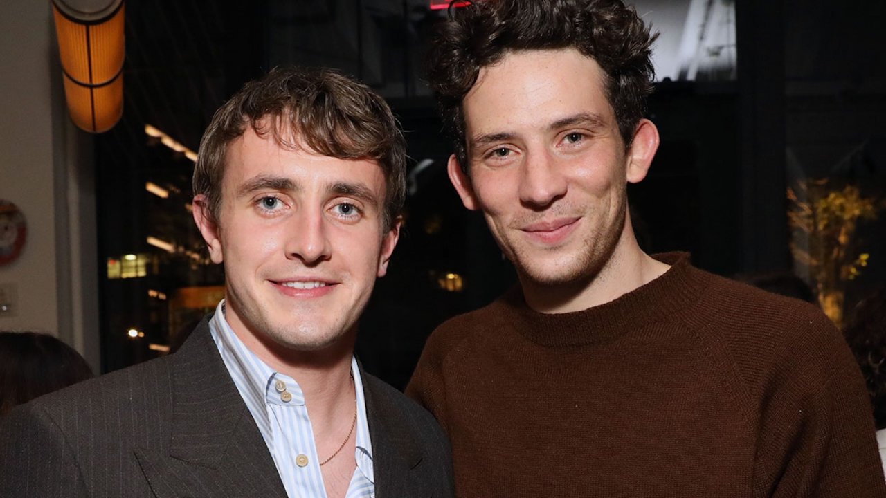 Paul Mescal e Josh O'Connor insieme a un evento
